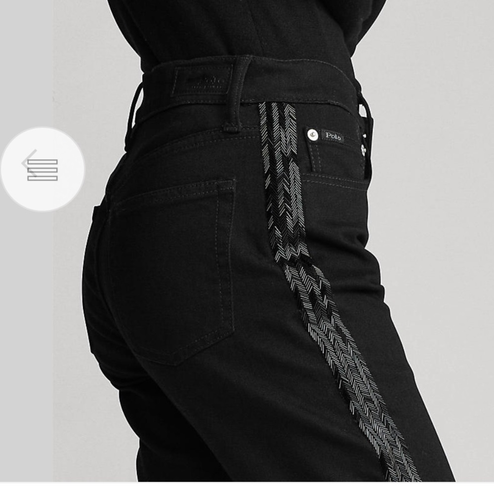 POLO RALPH LAUREN CALLEN BEADED JEANS